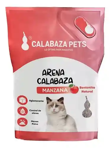 Arena Para Gatos Calabaza Aroma A Manzana