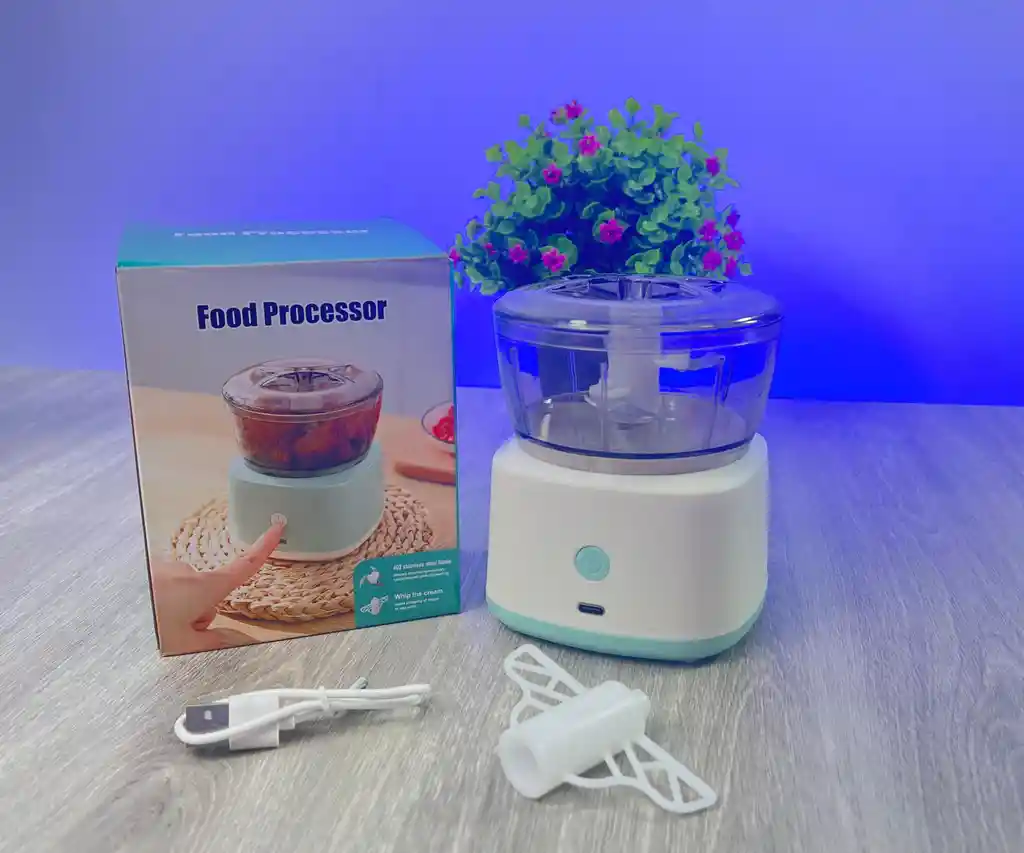 Picadora De Alimentos Recargable Mini