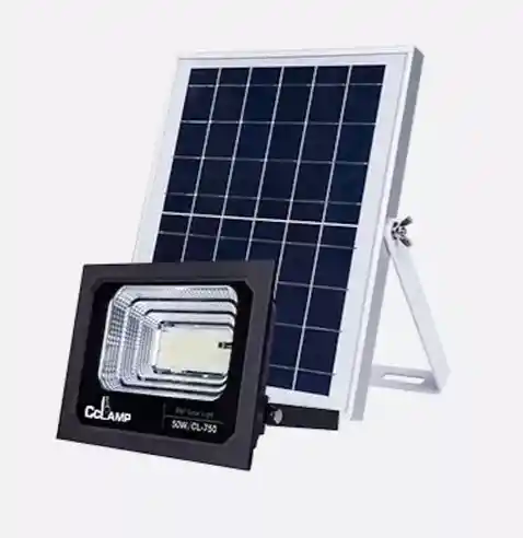 Reflector Lampara Led Panel Solar Exterior 100w Cl-750s