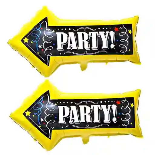 Globos De Flechas Party Para Decoración Fiestas X2