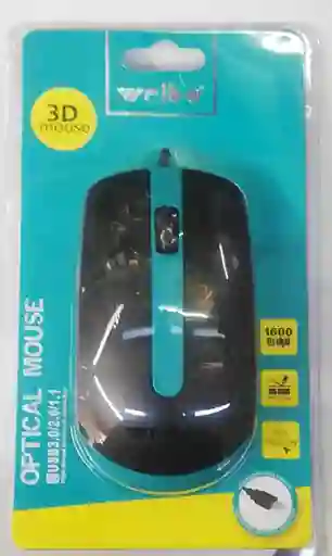 Mouse Alambrico Weibo M9