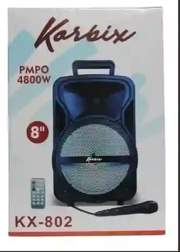 Cabina Parlante De 8 Pulgadas Korbix Bluetooth Tws Kx-802cm