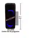 Cabina Sonido Recargable Parlante Nia 18000w Micrófono 2319