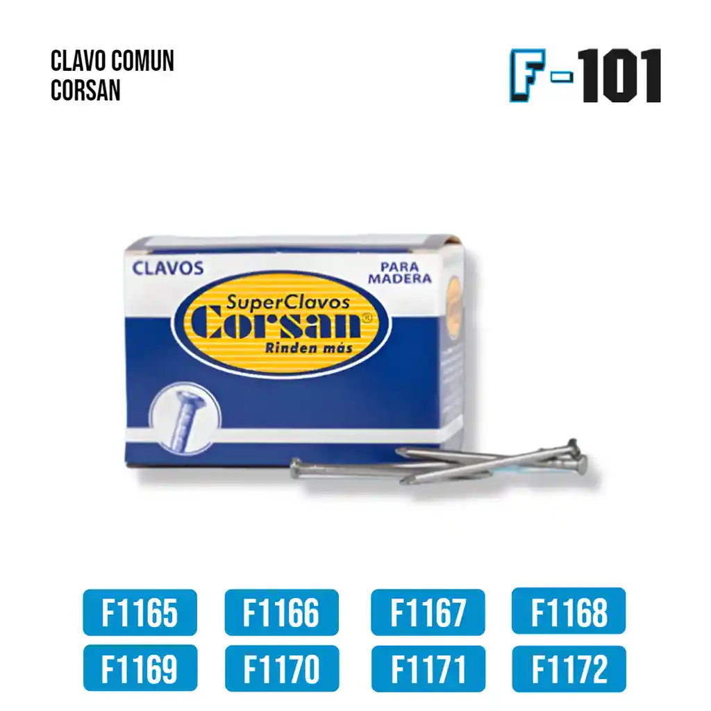 Clavo Comun 1 Corsan