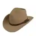 Sombrero Para Hombre Explorador Indiana Jones En Drill Beige