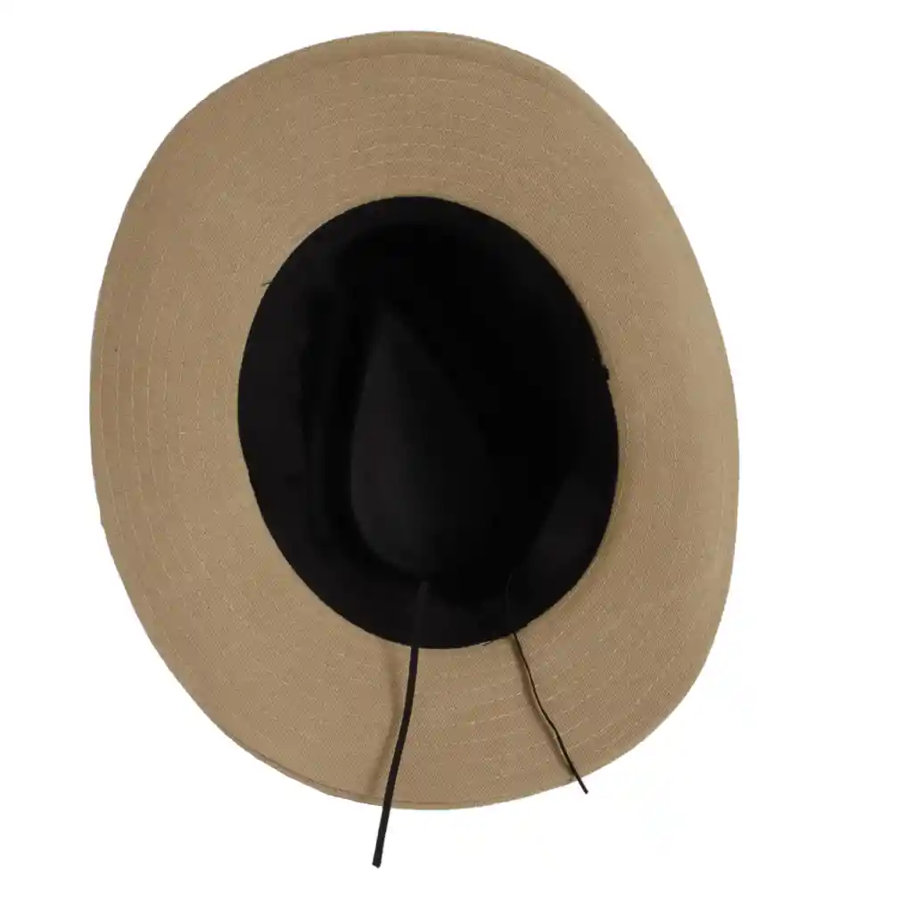 Sombrero Para Hombre Explorador Indiana Jones En Drill Beige