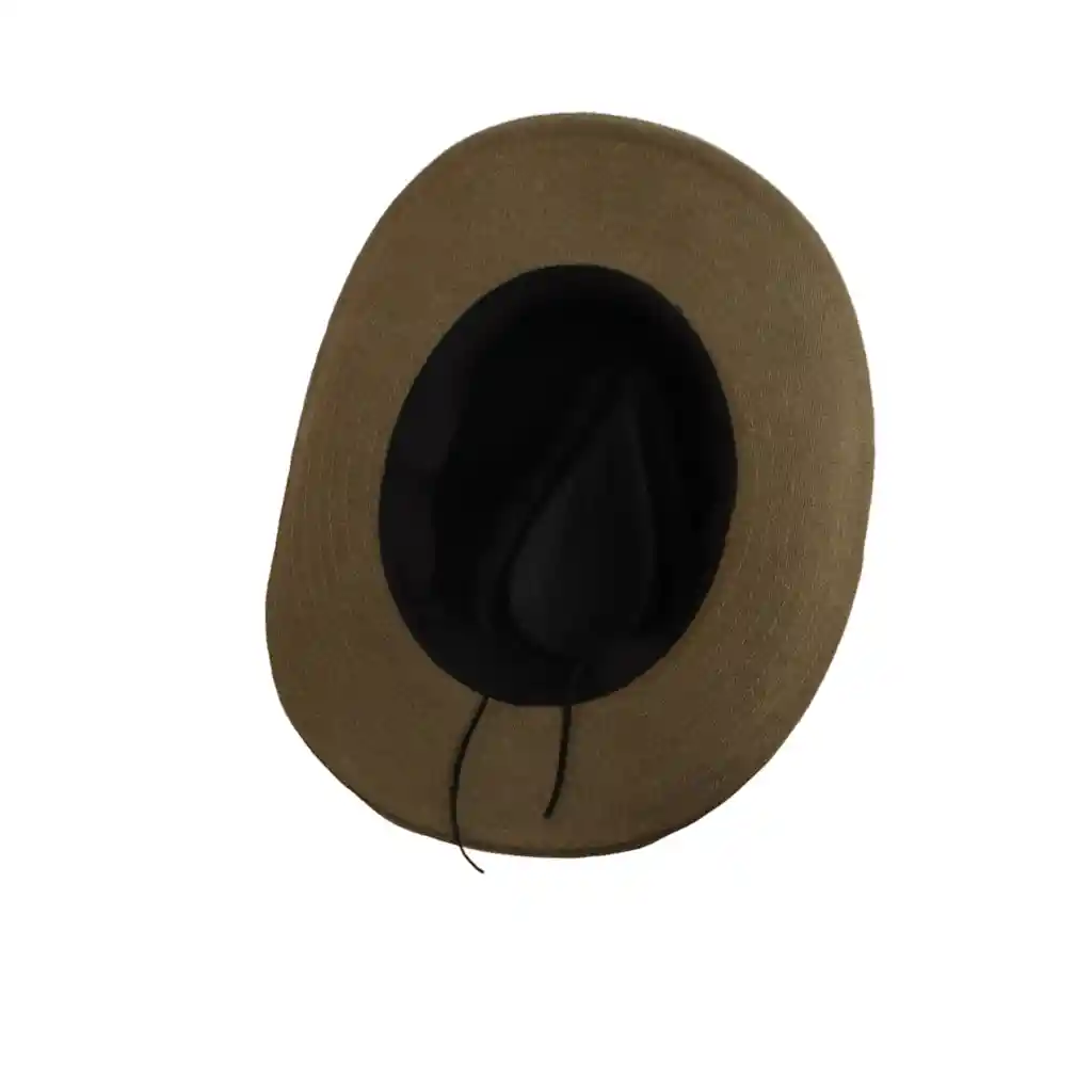 Sombrero Para Hombre Explorador Indiana Jones En Drill Verde
