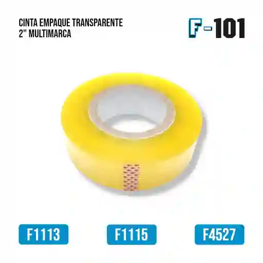 Cinta De Empaque Transparente 2 X 300 Yardas Economica