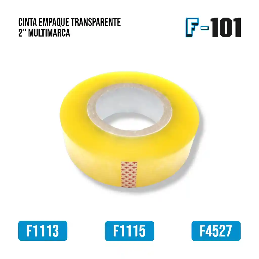 Cinta De Empaque Transparente 2 X 300 Yardas Economica