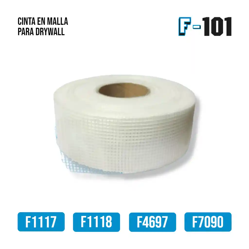 Cinta En Malla Para Drywall X 20 Mt