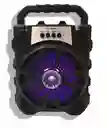 Parlante Kimiso Qs-666 6,5 Pulg Altavoz Bocina Luces Led