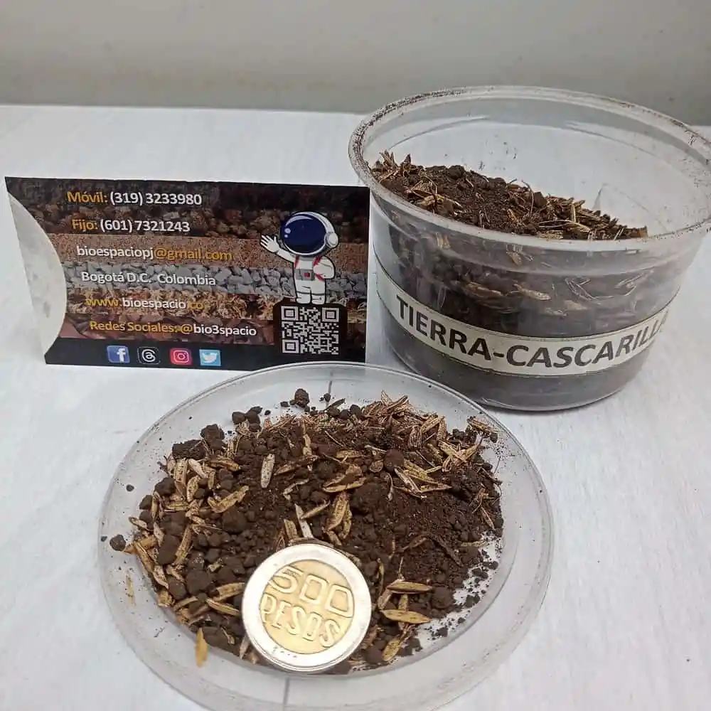 Tierra-cascarilla 1 Kilo