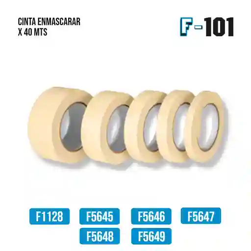 Cinta De Enmascarar 1/2 X 40 Mt