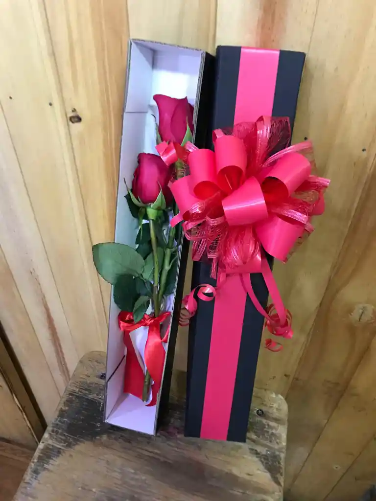 Caja Especial Con Rosas