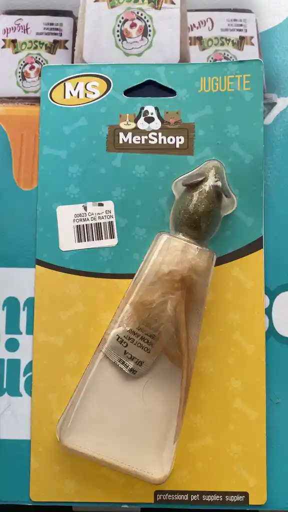 Catnip En Forma De Pescado O Ratón