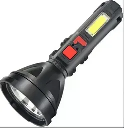 Linterna De Luz Fuerte W5100 Led Recargable Usb