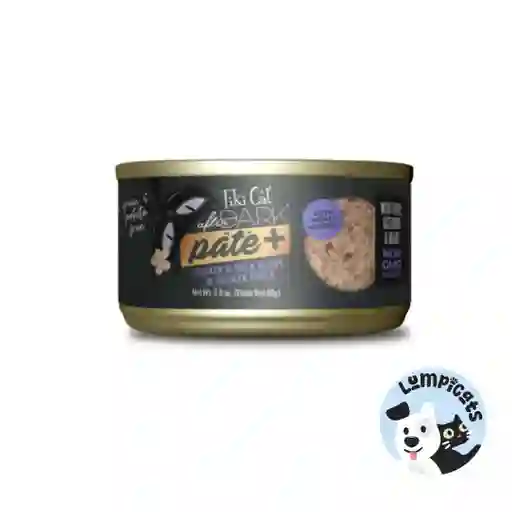 Tiki Cat After Dark Pate Plus - Pollo Y Pato En Caldo De Pollo - 80 Gr - Lataalimento Húmedo Para Gatos