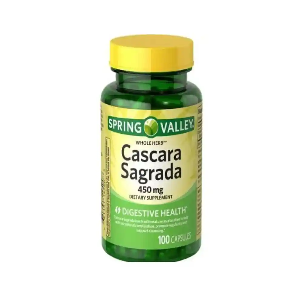 Spring Valley Cascara Sagrada 100 Capsulas