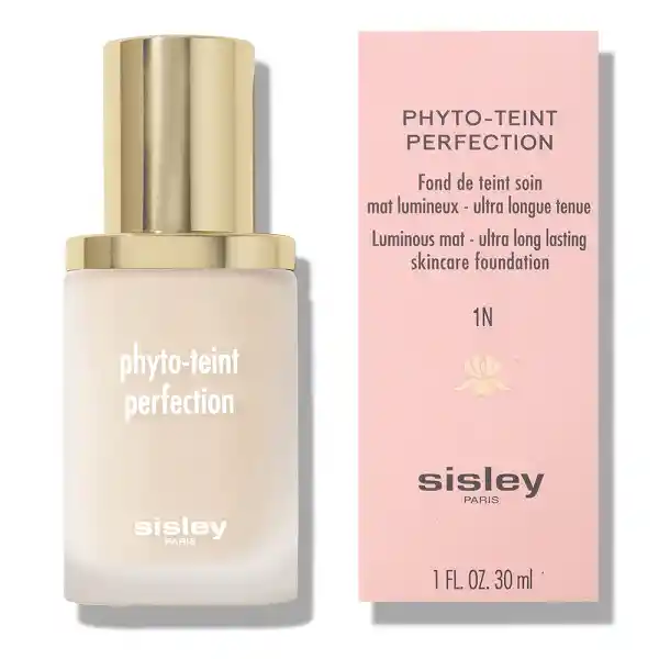 Base Sisley Paris Phyto-teint Perfection Luminous Mat Ultra Long Lasting Foundation 1n Ivory 30ml