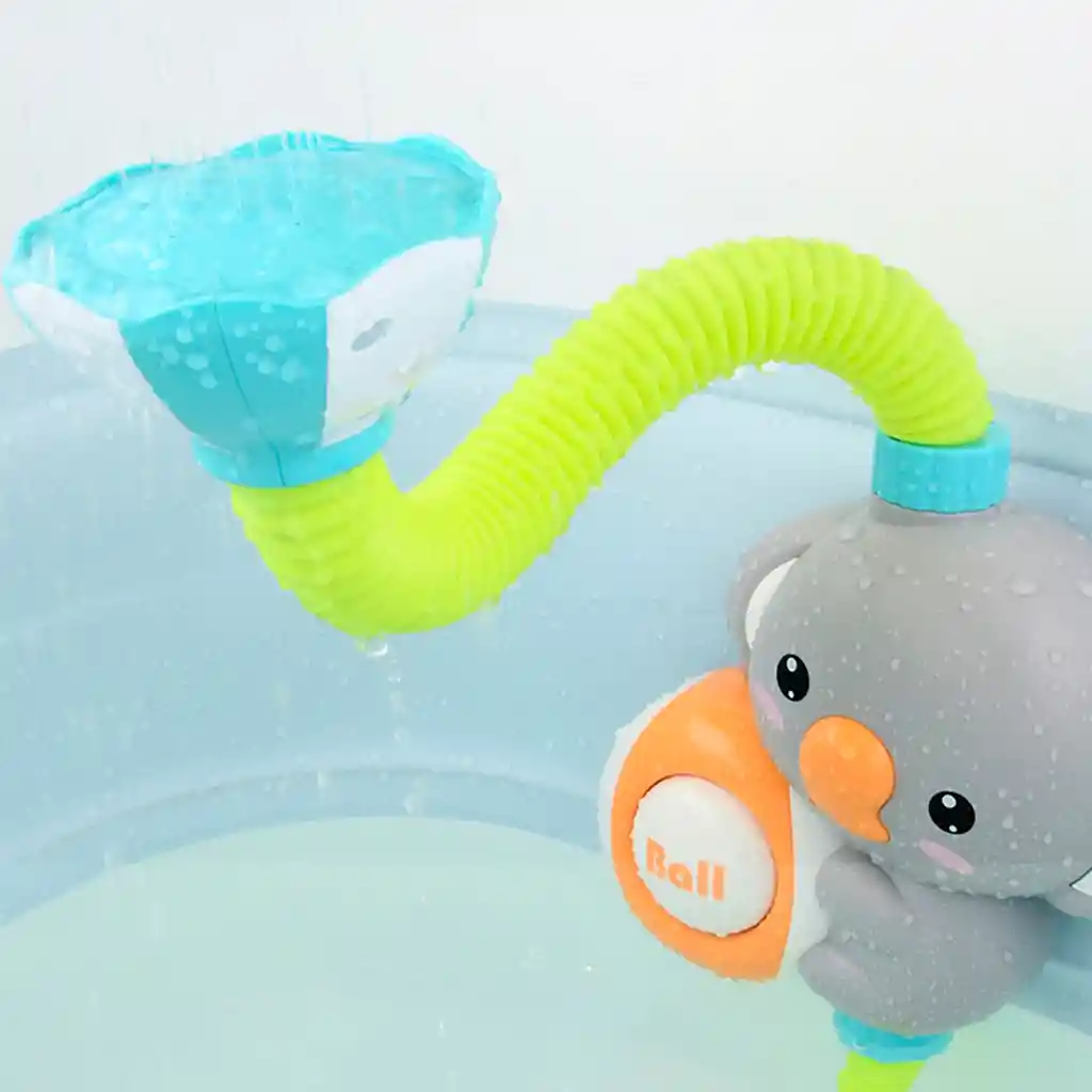 Ducha Para Bebé Y Niños Pequeños, Cabezal Eléctrico, Diseño De Koala