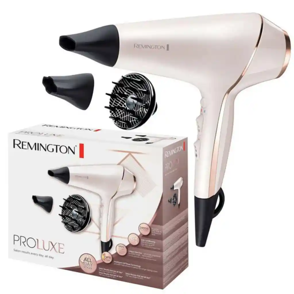 Secador De Cabello Remington Ac9140 Prothermaluxe Blanco