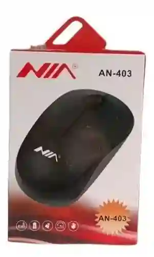 Mouse Inalámbrico Interfaz Usb Nia An-403 Cómodo 10mts