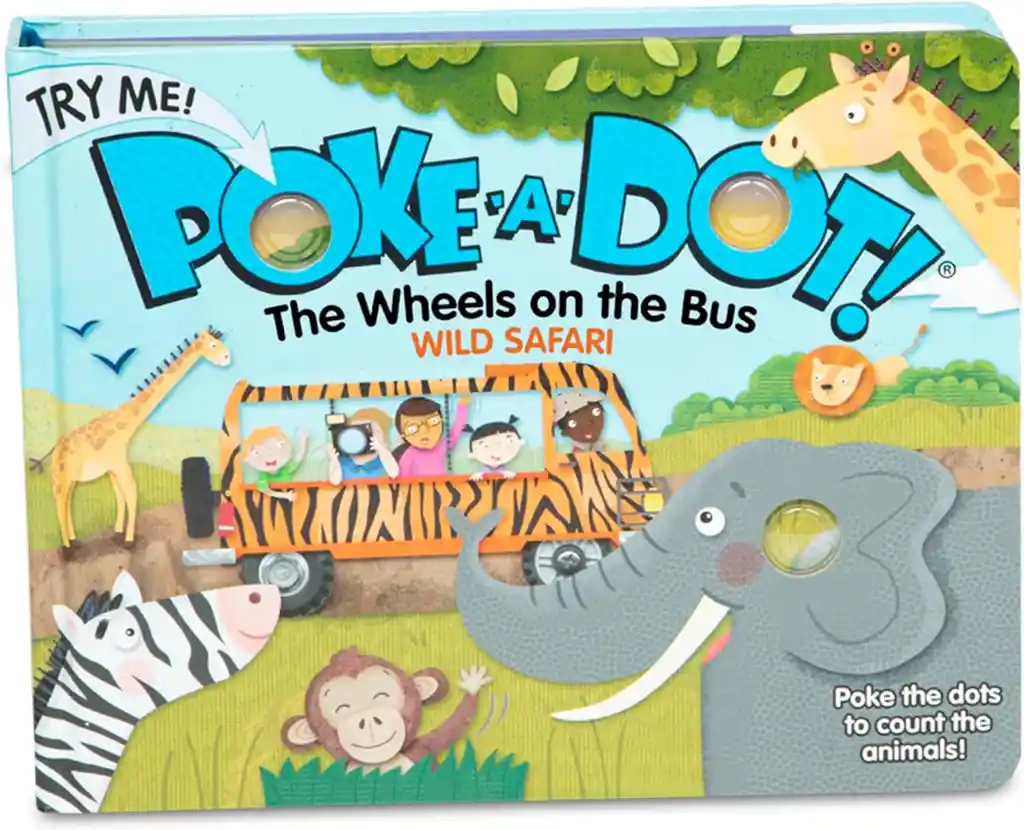 Libro Didáctico Estimulación Visual Safari Para Niños