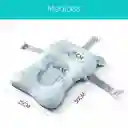 Almohadilla De Bañera Para Recién Nacido. Suave, Antideslizante, De Fácil Secado Blanco