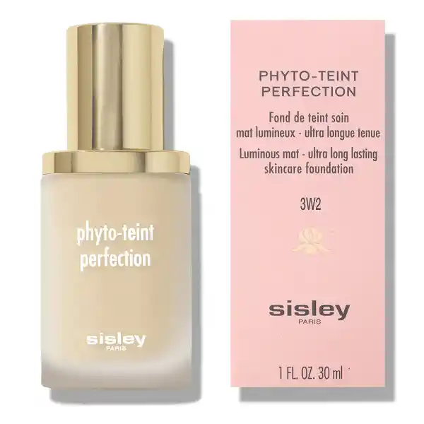 Base Sisley Paris Phyto-teint Perfection Luminous Mat Ultra Long Lasting Foundation 3w2 Hazel 30ml