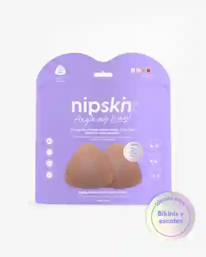 Nipskin Cubre Pezones Triangulares De Silicona - Color Chocolate