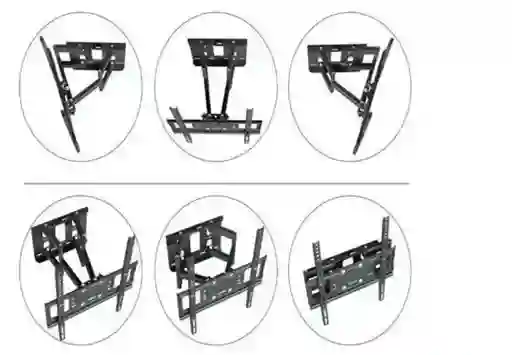 Soporte De Tv Doble Brazo 40 A 80 Pulgadas Cp-502