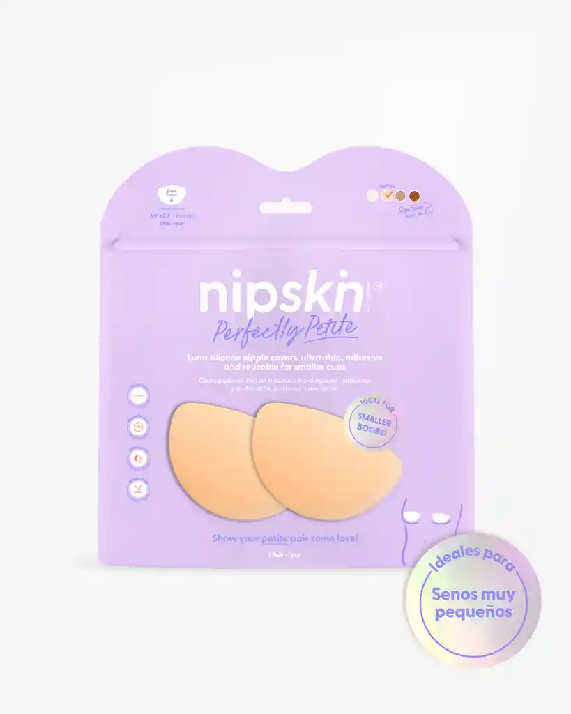 Nipskin Cubre Pezones Luna De Silicona Reutilizables