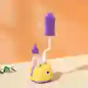 Juego De Cepillos Con Soporte Para Teteros Y Accesorios, Set De Aseo Para Biberones 3 En 1 Amarillo