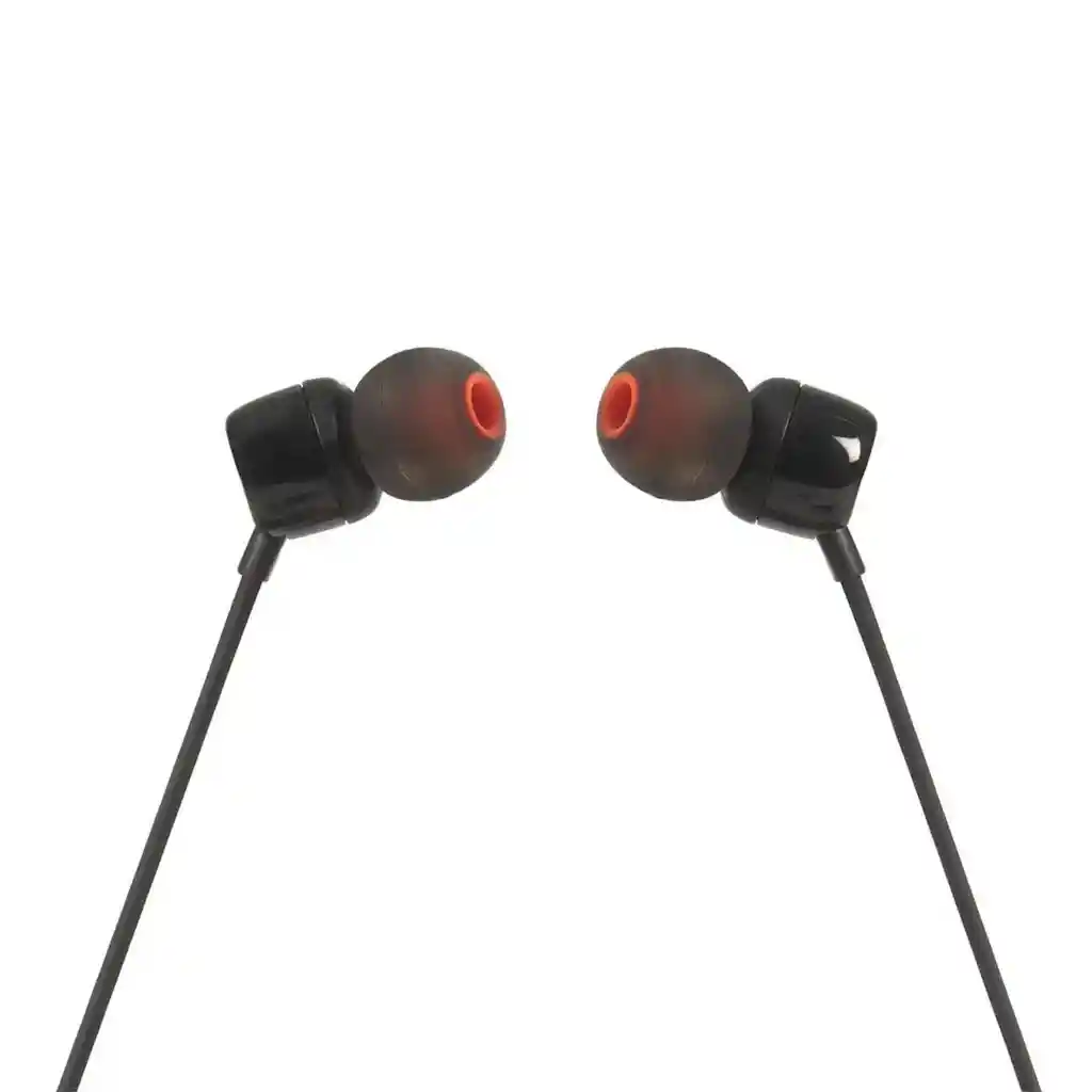 Audífonos Jbl Alámbricos In Ear Manos Libres T110 Negro