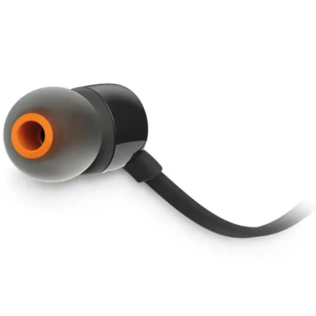 Audífonos Jbl Alámbricos In Ear Manos Libres T110 Negro