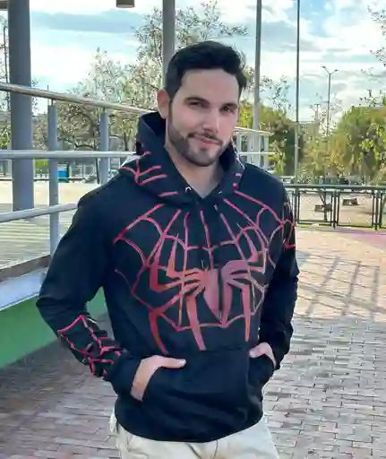 Buzo De Spiderman Unisex Talla M