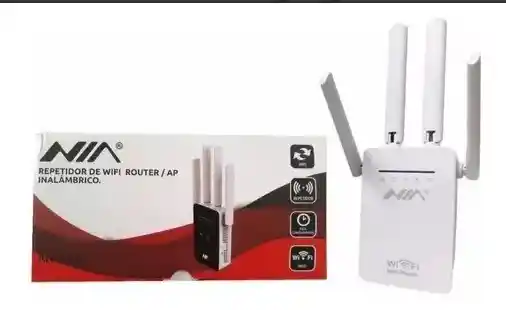 Repetidor Amplificador Wifi Nia Rompemuros Wr-09