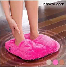 Masajeador De Pies De Peluche Masaje Vibratorio Relajante