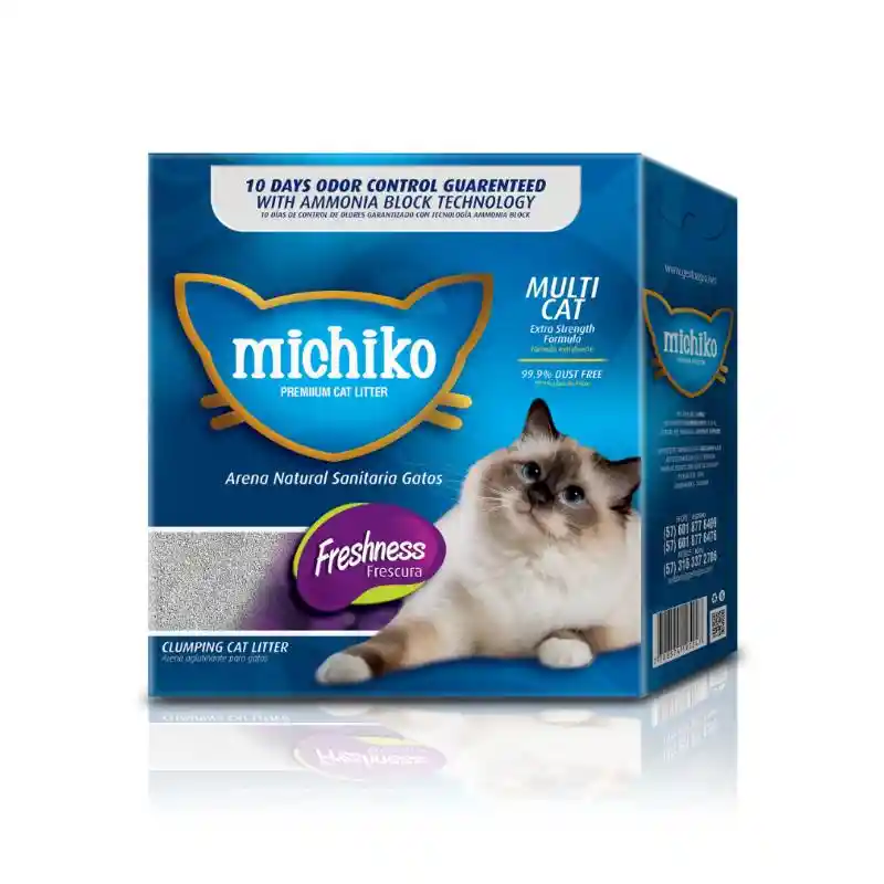 Arena Caja Michiko Premium 14 Lbs