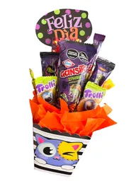 Regalo Dulces Niños Gansitozombie Y Dracuwafer - Halloween - Feliz Dìa - Octubre