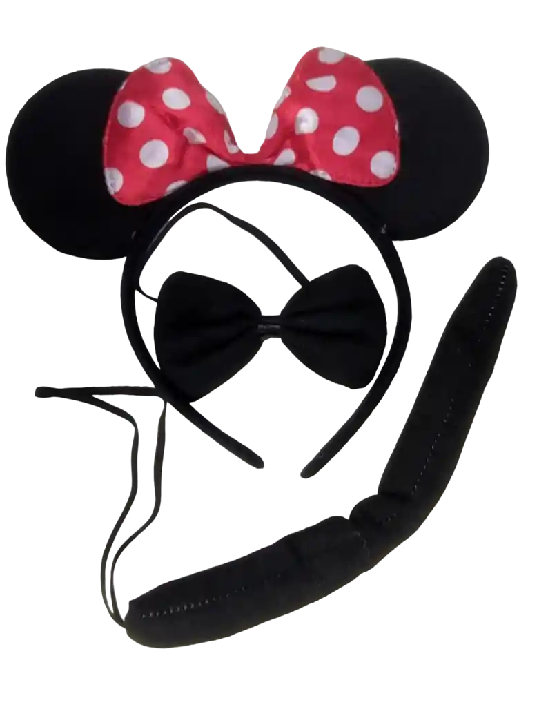 Halloween Set De Ratona Minnie Mouse 3pcs