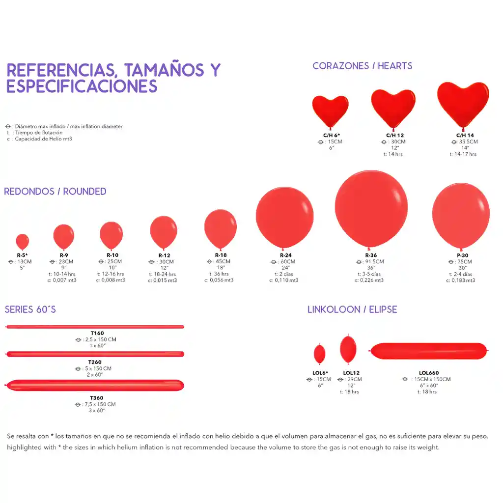 Globo Corazon Negro 18"