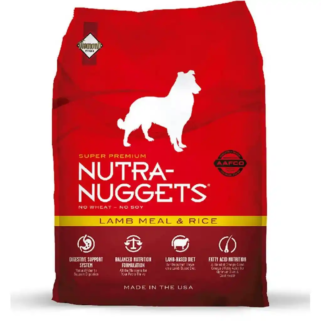 Nutra Nuggets Para Perro 1kg Cordero Nutra Nuggets Perros