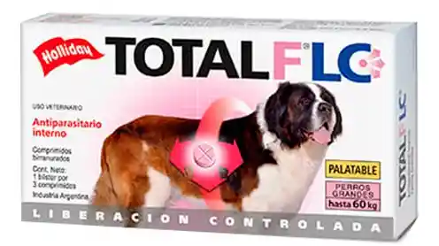 Total F Lc Perros X 20 Kilos (se Vende La Unidad Por Separado) Antiparasitario Interno