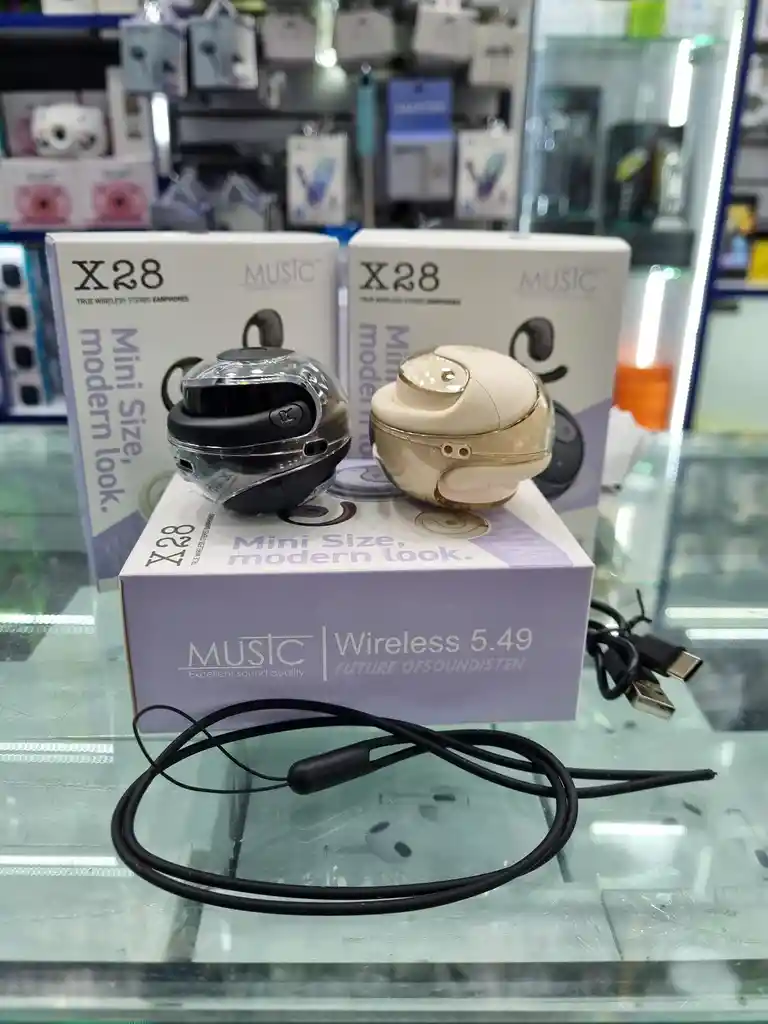 Audifonos Bluetooth Running X28 Tipo Conducción Ósea