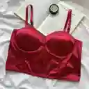 Bustier Corpiño Top Satin