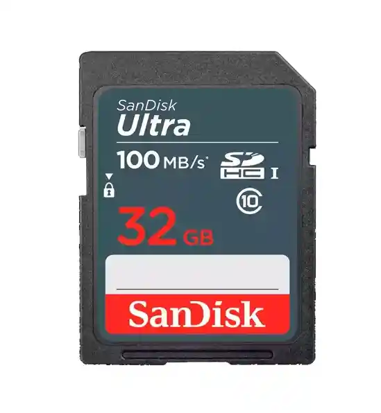 Sd Sandisk 32gb Ultra 100 Mbs C10