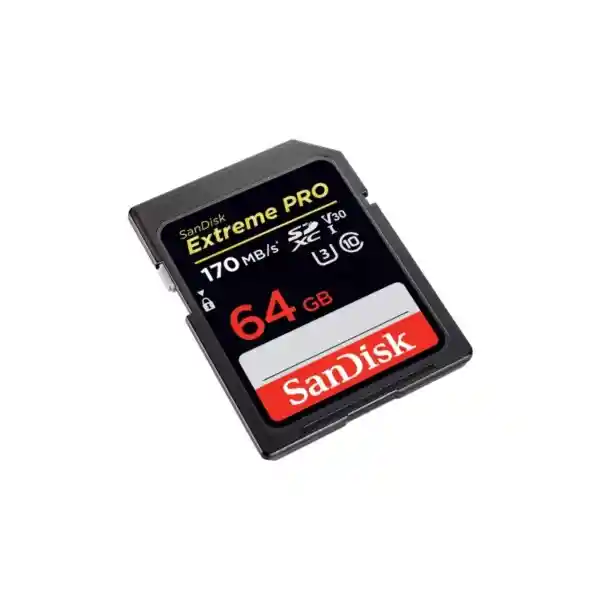 Memoria Sd Sandisk 64g 170mbs 4k Extreme Pro