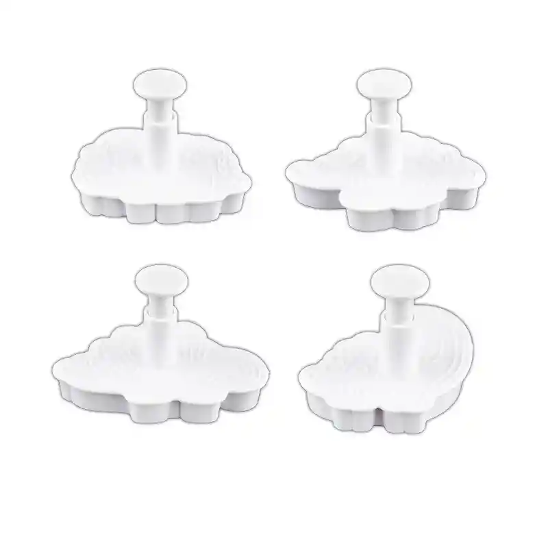 Cortadores De Galletas Y Pan Tipo Sello X4