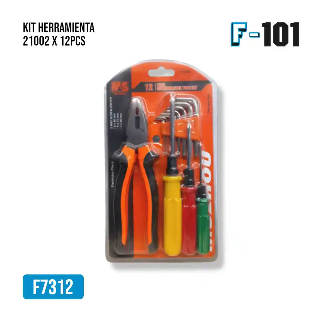 Kit Herramienta 21002 X 12 Pcs